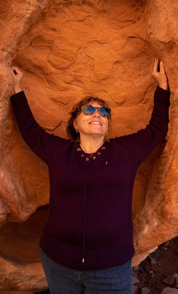 Go Real Coaching - Pat at Valley Of Fire 